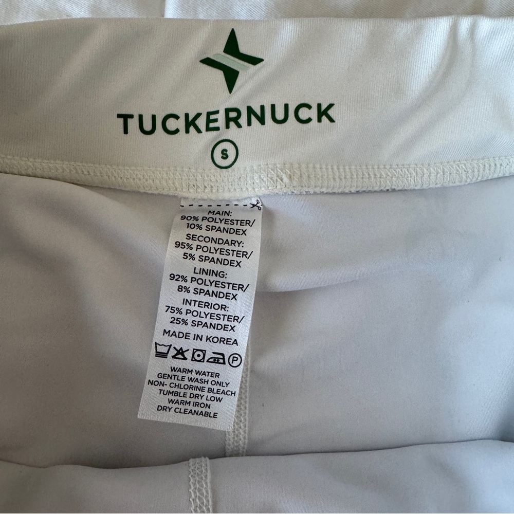 NWT Tuckernuck Tnuck Sport Naomi Tennis Skirt White Fresh Buds Floral Small - Picture 7 of 7